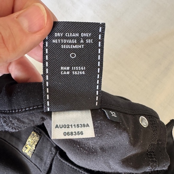 7 For All Mankind Women's 32 Jegging Jeans Black Stretch Summer Festival Casual - Picture 9 of 14